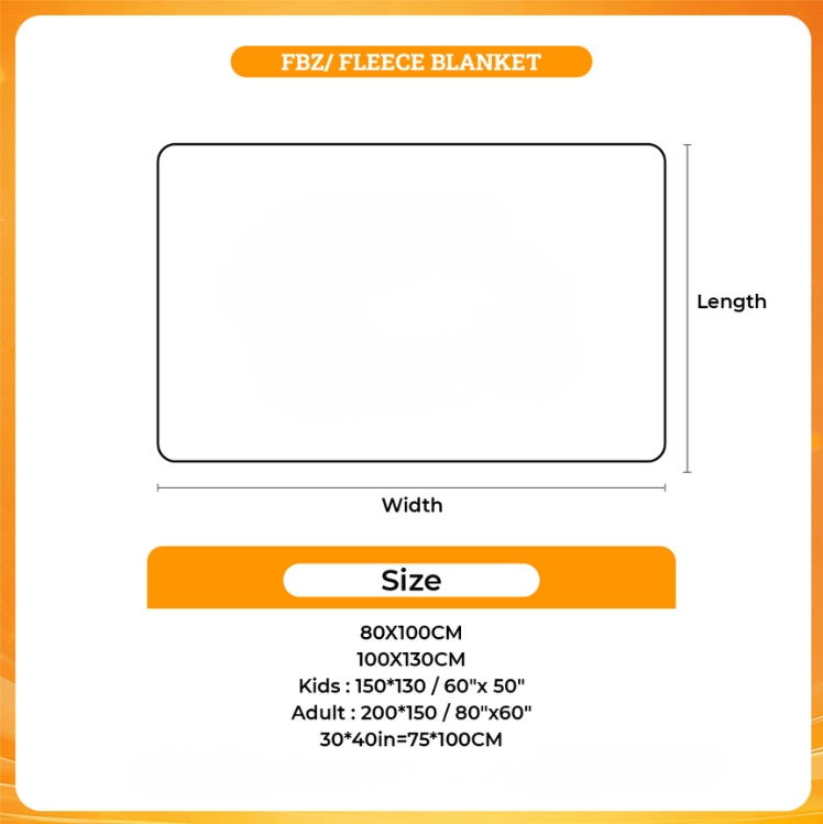 3D Fleece Blanket - Dandadan Stuff Merch